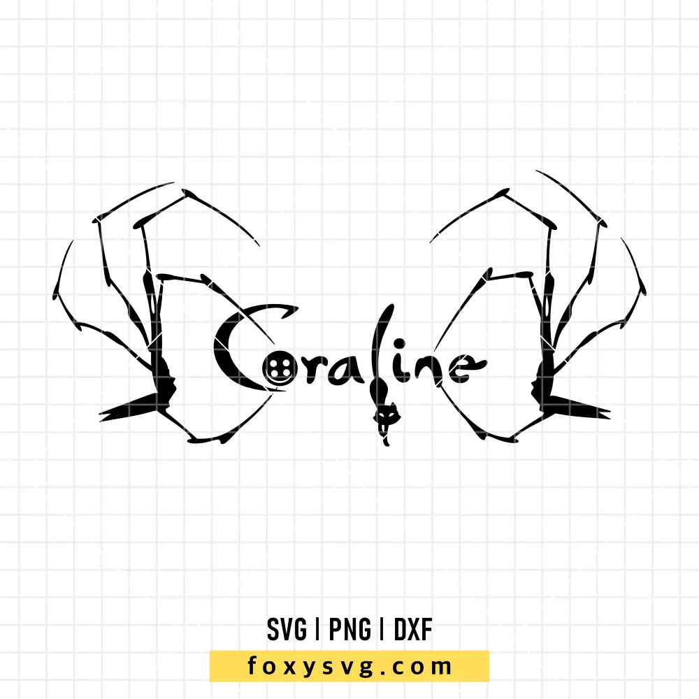 Coraline Mother's Hands SVG | Spooky Movie SVG PNG Design for Cricut, Silhouette