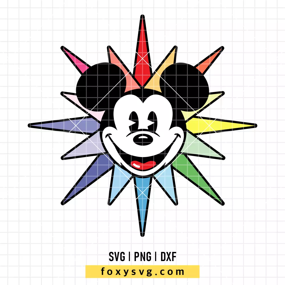 Mickey Mouse Fun Wheel SVG | Disney SVG PNG Design for Cricut, Silhouette