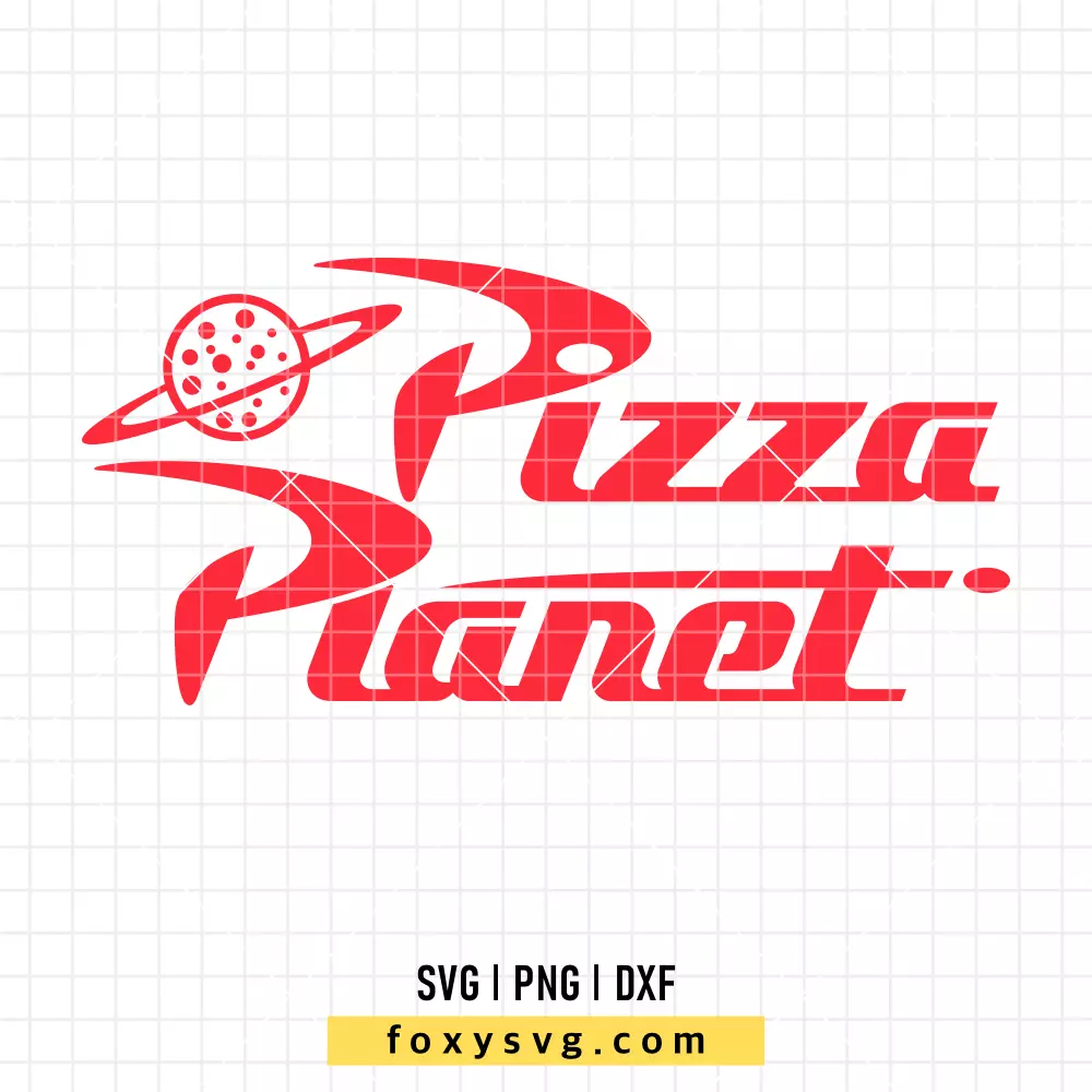 Pizza Planet Toy Story SVG, PNG | Disney SVG Cut File for Cricut & Silhouette