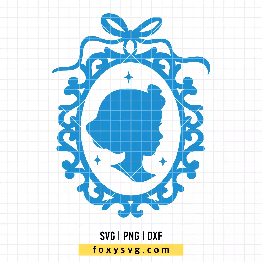 Princess Snowwhite Retro Frame SVG, PNG | Disney Princess SVG Cut File for Cricut & Silhouette