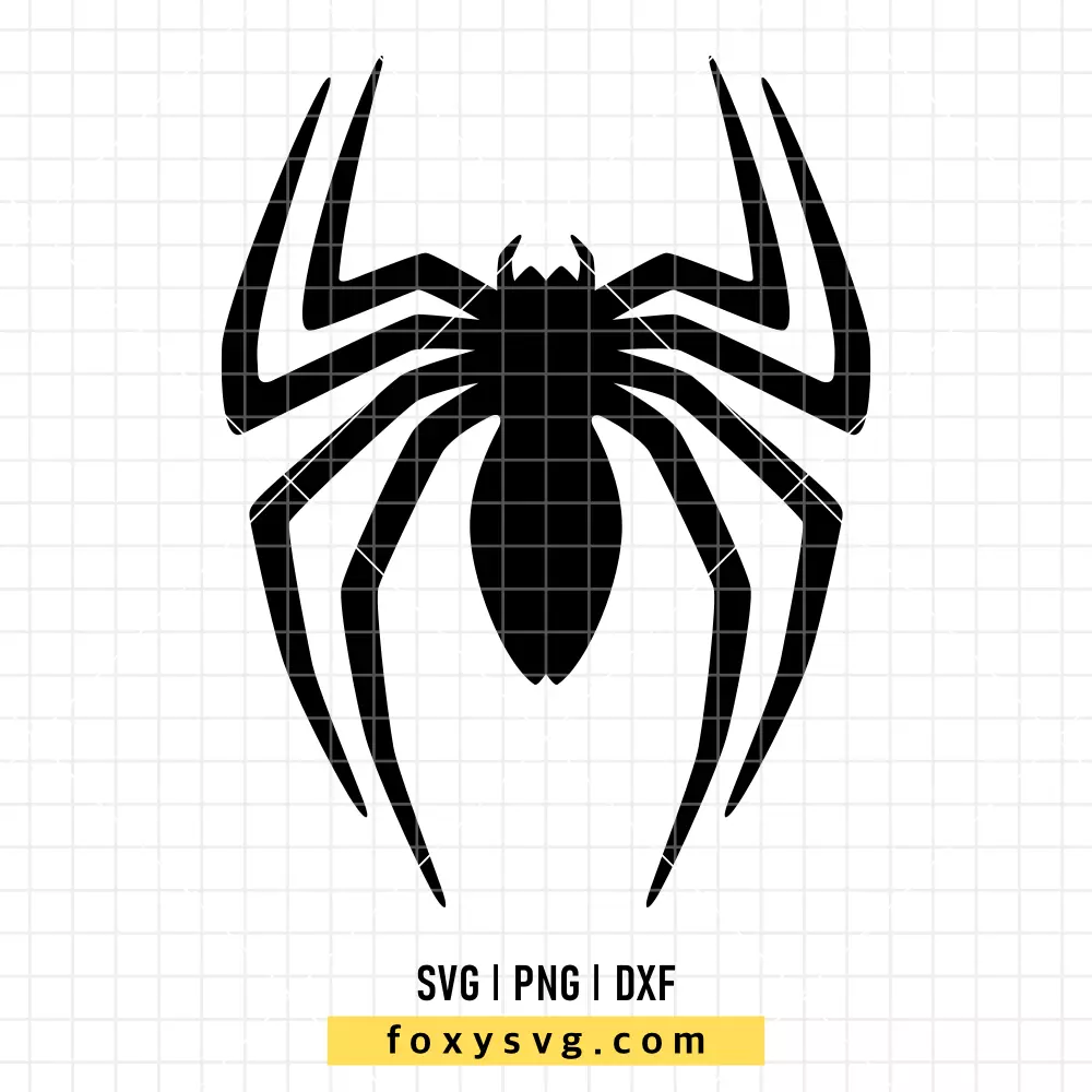 Spiderman Logo SVG | Superhero SVG PNG Design for Cricut, Silhouette