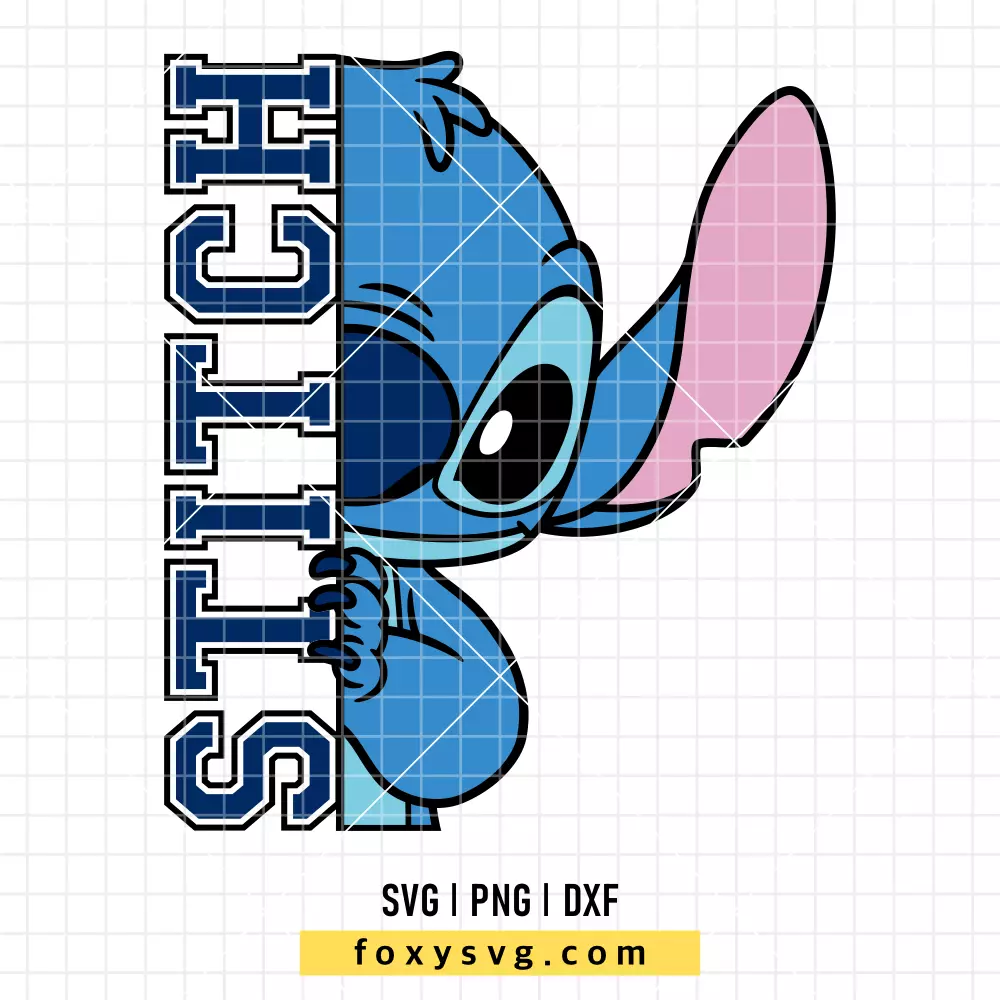 Stitch Peeking SVG, PNG | Disney SVG Cut File for Cricut & Silhouette