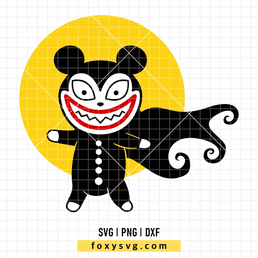 Vampire Teddy Nightmare Before Christmas SVG, PNG | Disney SVG Cut File for Cricut & Silhouette