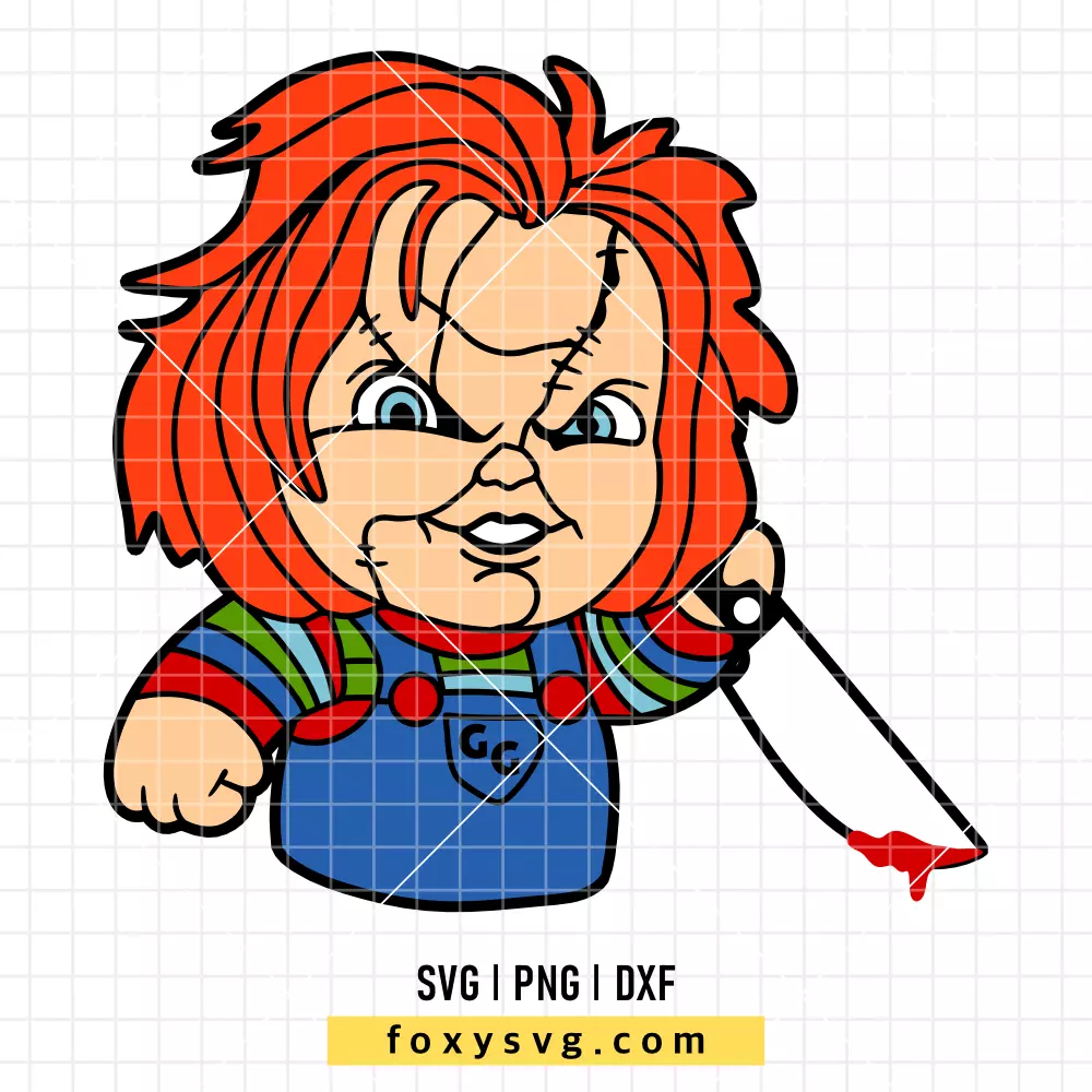 Chucky Friends Till The End SVG, PNG | Horror Movie SVG Cut File for Cricut & Silhouette