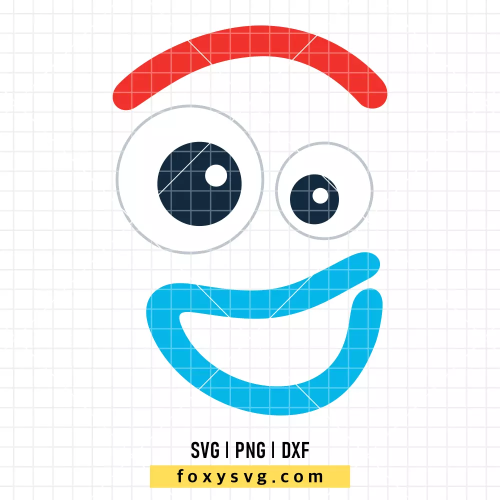 Forky Face SVG, PNG | Disney SVG Cut File for Cricut & Silhouette