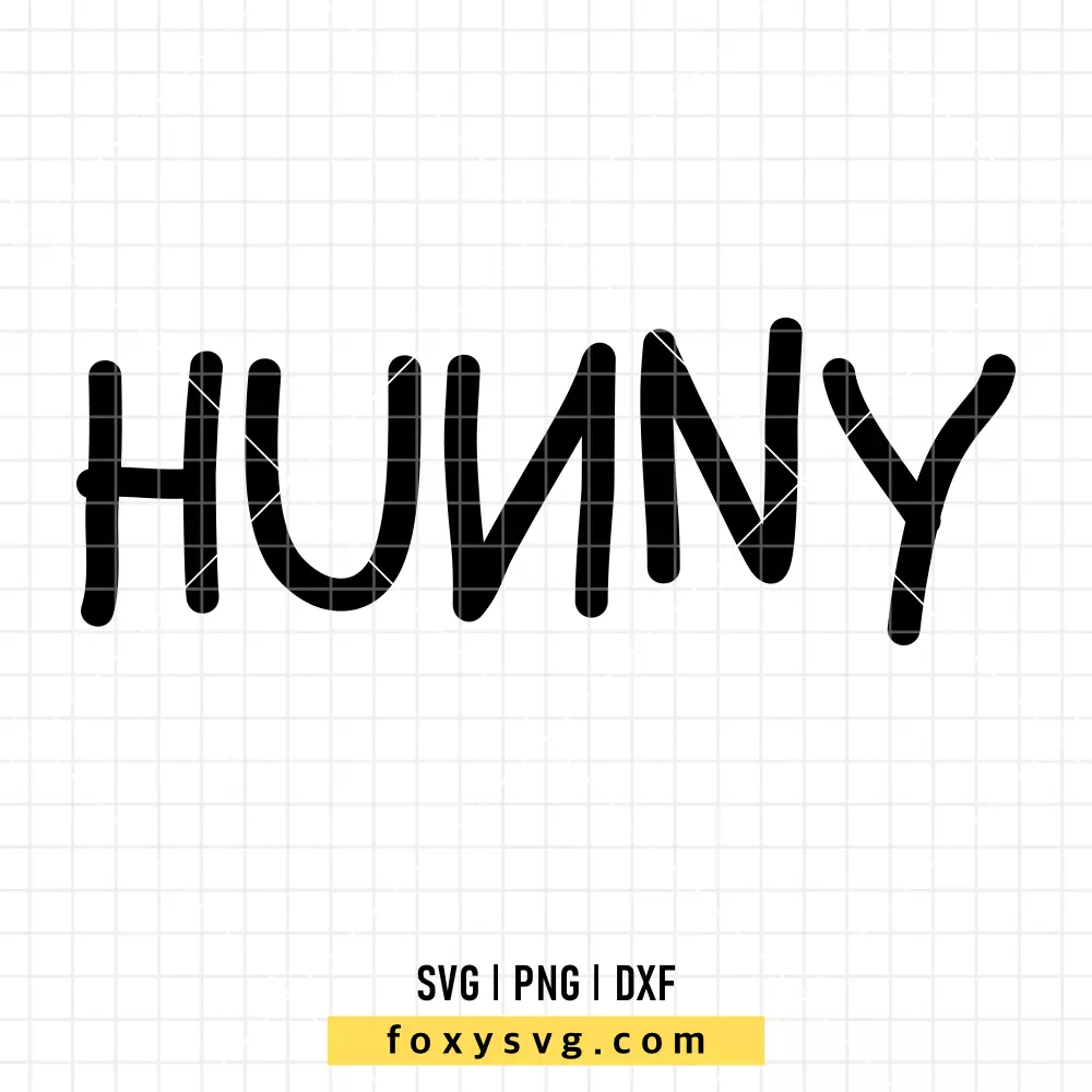 Hunny With Backwards N SVG, PNG | Disney SVG Cut File for Cricut & Silhouette