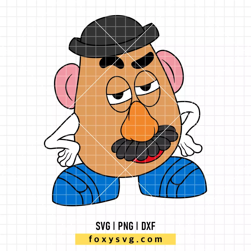 Mr. Potato Head SVG, PNG | Disney SVG Cut File for Cricut & Silhouette