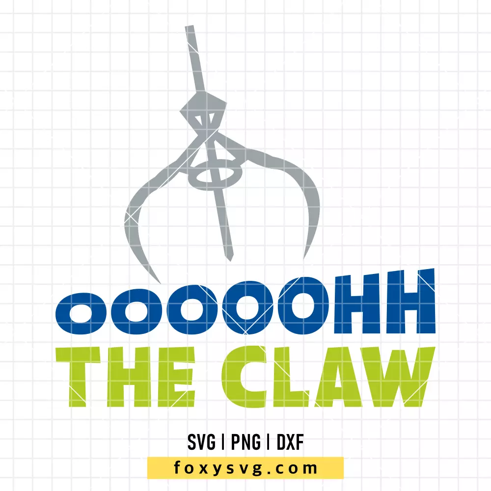 Oh The Claw Toy Story SVG, PNG | Disney SVG Cut File for Cricut & Silhouette