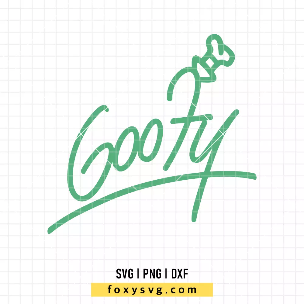Goofy Signature SVG, PNG | Disney SVG Cut File for Cricut & Silhouette