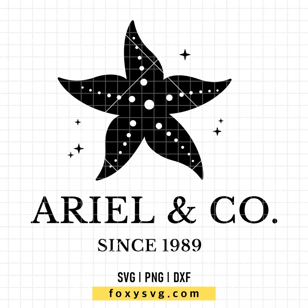 Ariel & Co SVG, PNG | Disney Princess SVG Cut File for Cricut & Silhouette