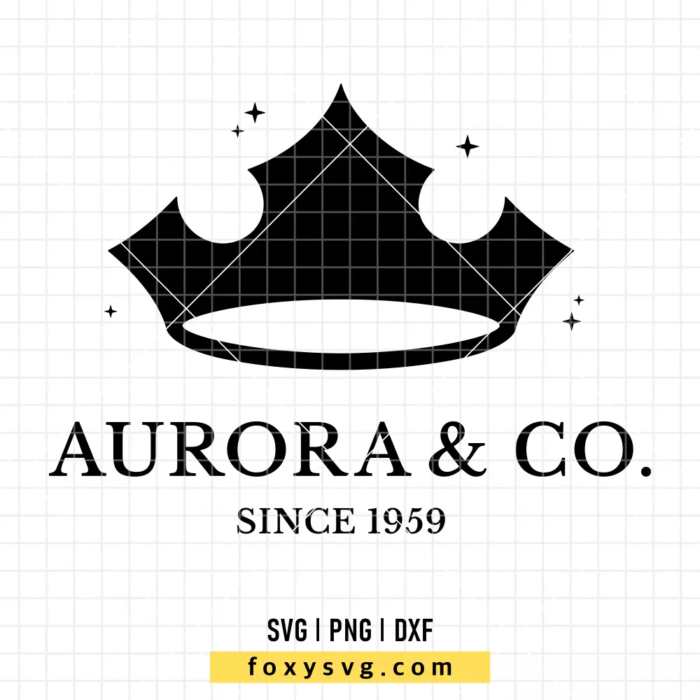 Aurora & Co SVG, PNG | Disney Princess SVG Cut File for Cricut & Silhouette