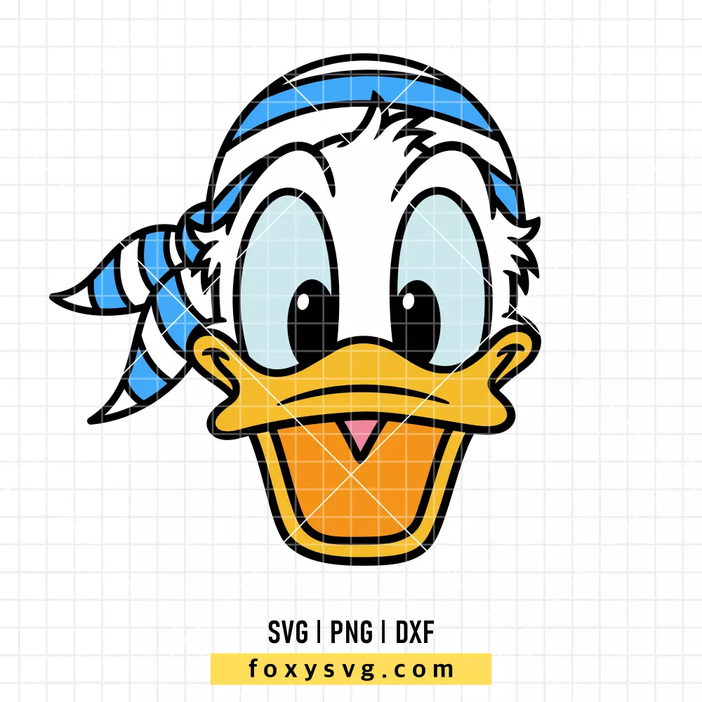 Donald Pirate Cruise SVG, PNG | Disney SVG Cut File for Cricut & Silhouette