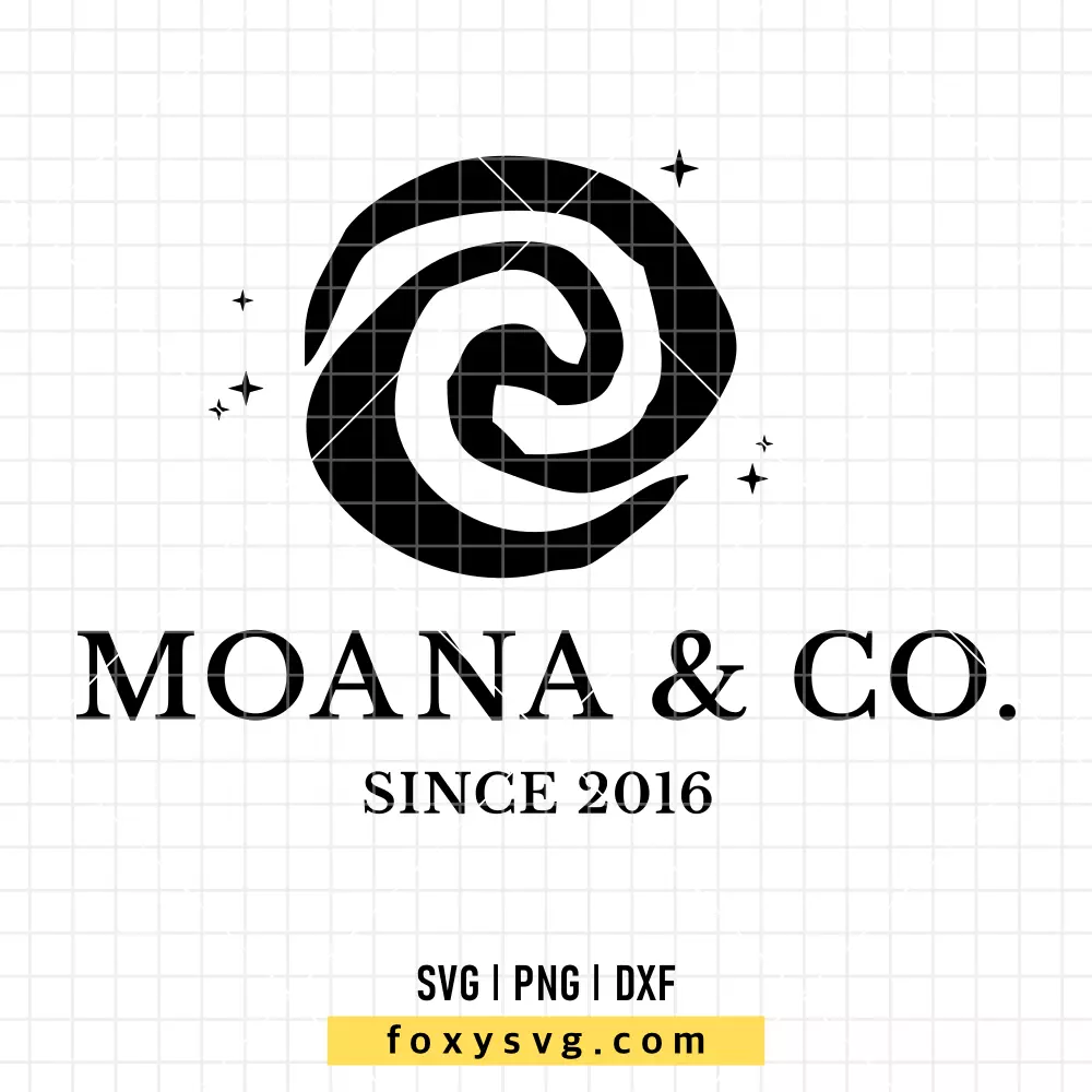 Moana & Co SVG, PNG | Disney Princess SVG Cut File for Cricut & Silhouette