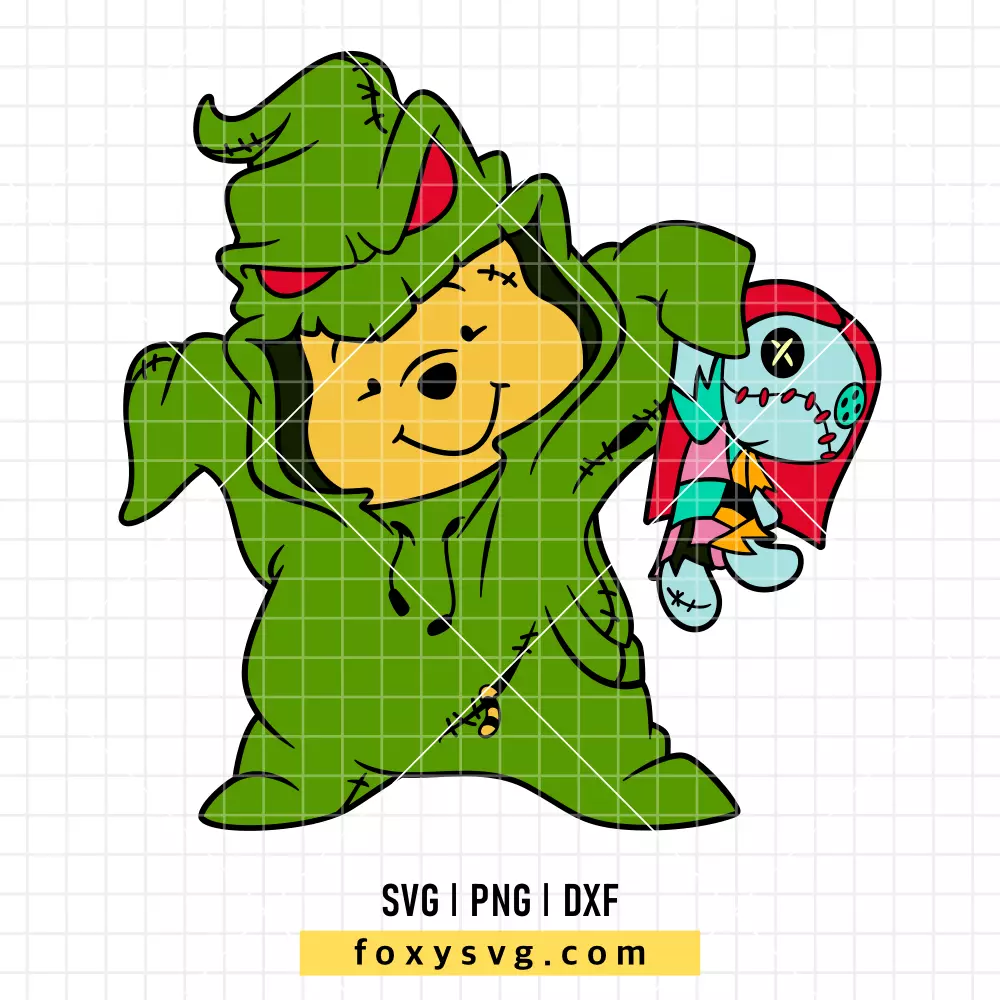 Winnie The Pooh Oogie Boogie SVG, PNG | Disney SVG Cut File for Cricut & Silhouette